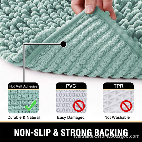 Toilet Mat U Shaped Bathroom Mat Bath Rug